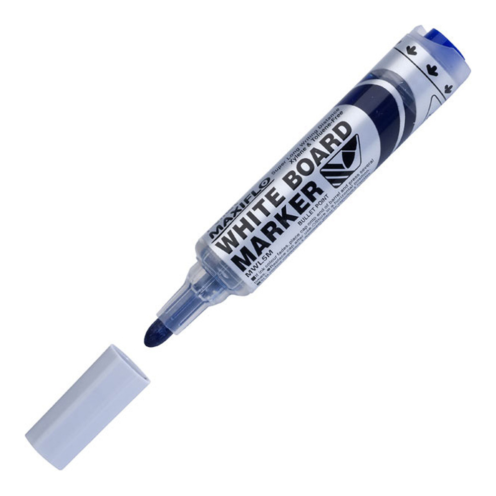 PENNARELLO DELEBILE X LAVAGNA BIANCA PENTEL MAXIFLO DRY ERASE P.TA CONICA 6,0MM