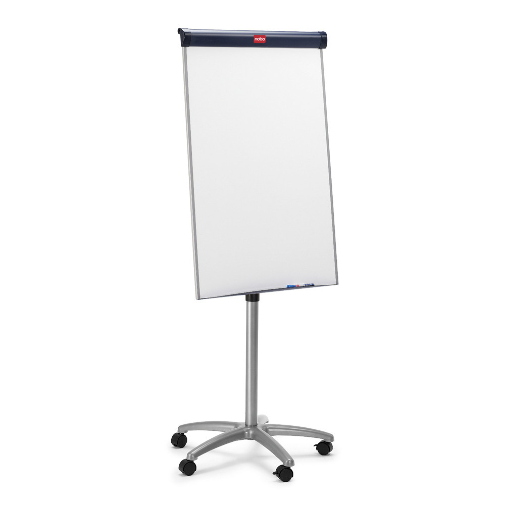 LAVAGNA PORTABLOCCO NOBO CLASSIC MOBILE 100X67,5  CM MAGNETICA SU RUOTE