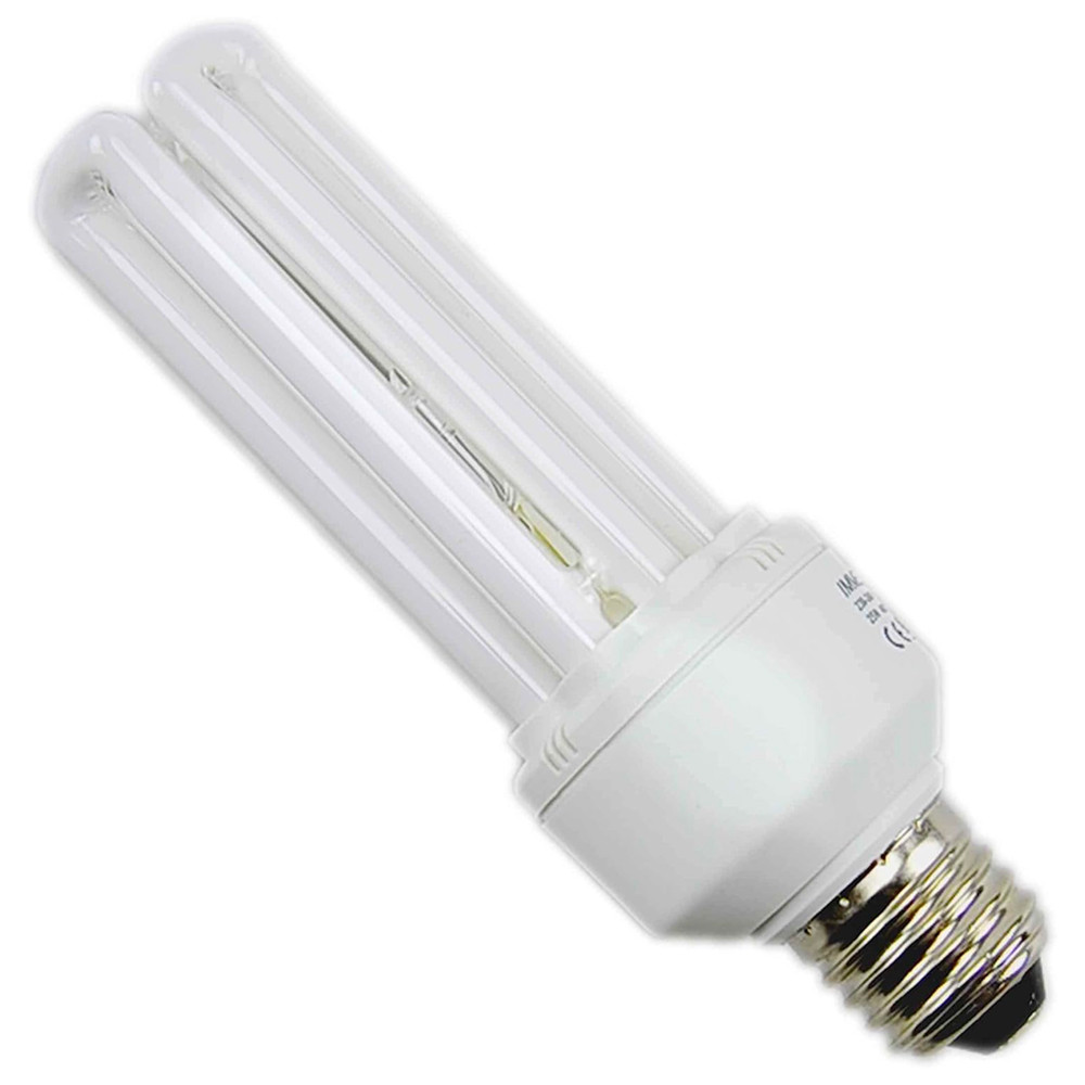 LAMPADINA RISPARMIO ENERGETICO 3 TUBI E27 25W