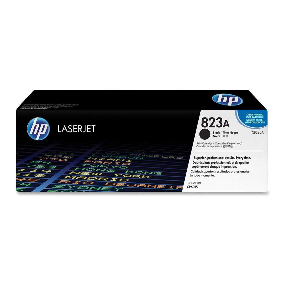 823A TONER HP CB380A PER COLOR LASERJET CP6015