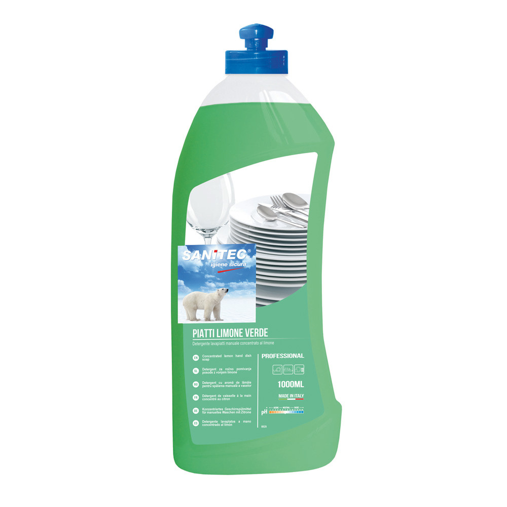 DETERGENTE PIATTI LIMONE VERDE 1000ML