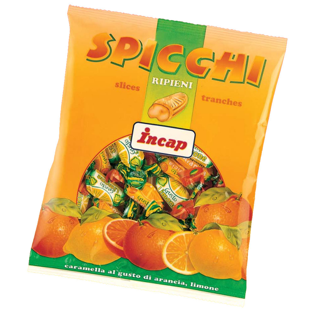 CARAMELLE "SPICCHI" LIMONE ARANCIO (CF.1KG)