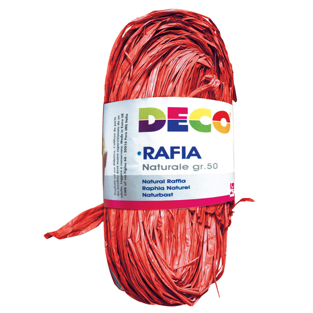 RAFIA NATURALE PACCHETTO 50GR
