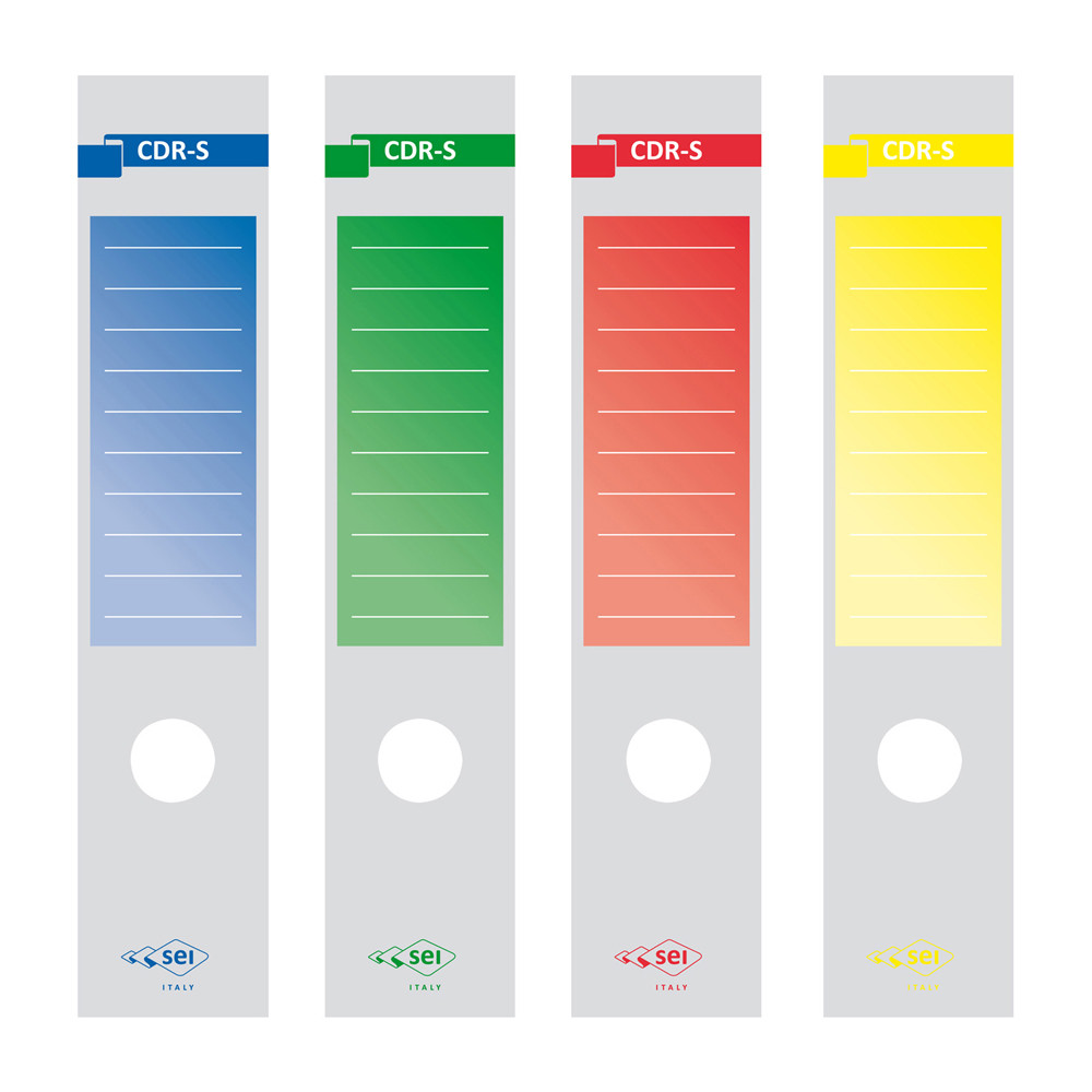 COPRIDORSO ADESIVO X RACCOGLITORI SEI CDR S CARTA STAMPATA FTO 7X34,5CM