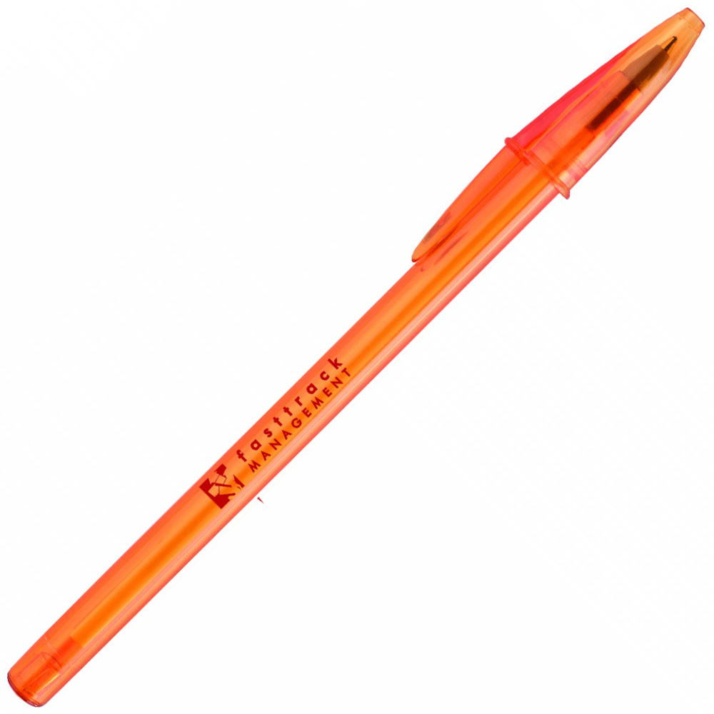 PENNA BIC STYLE CLEAR (C/STAMPA 1 COLORE)