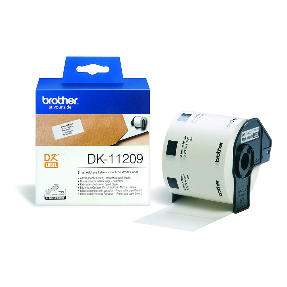 DK-11209 ETICHETTE X BROTHER QL500A/560 FTO 29X62M