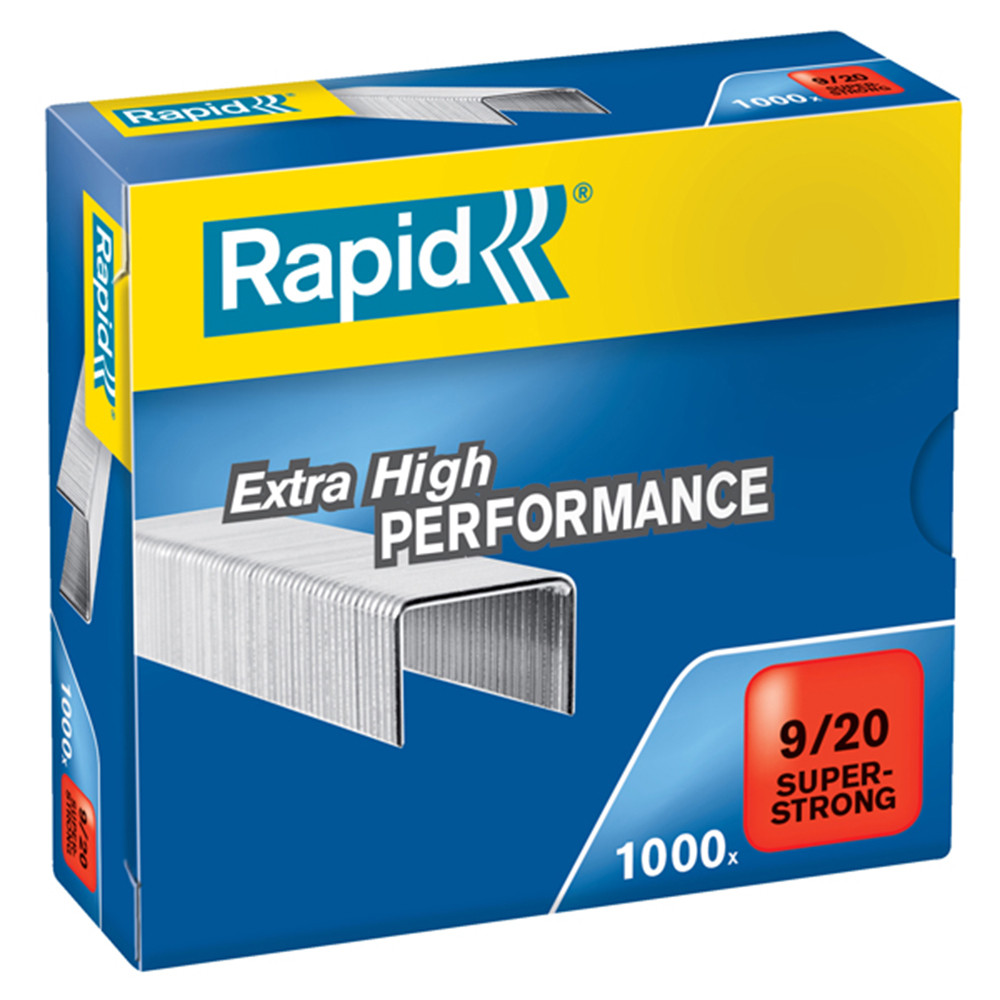 PUNTI METALLICI RAPID 9/20 SUPER STRONG (CF1000PZ)