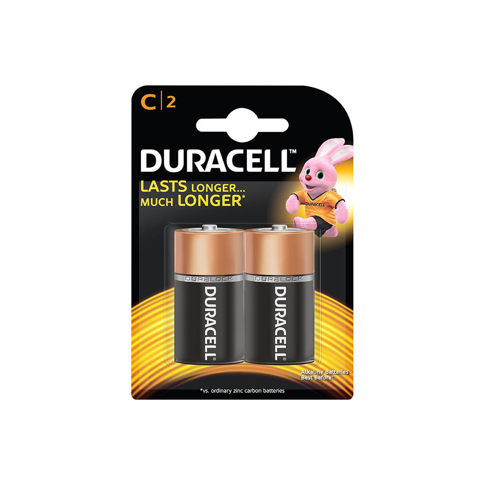 BATTERIA DURACELL PLUS POWER MEZZATORCIA C(CF.2PZ)