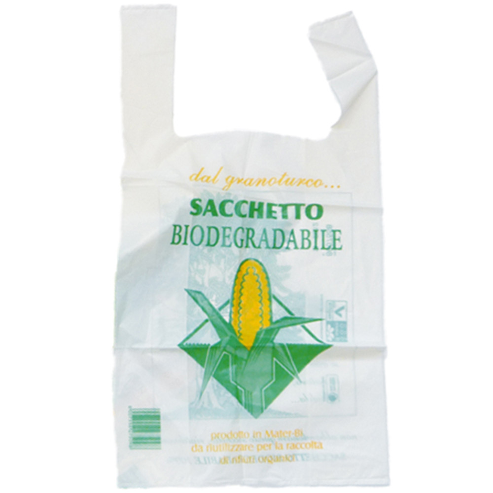 SHOPPER BIODEGRADABILE 27+14X50CM (CF.500PZ) MATER-BI 19MY