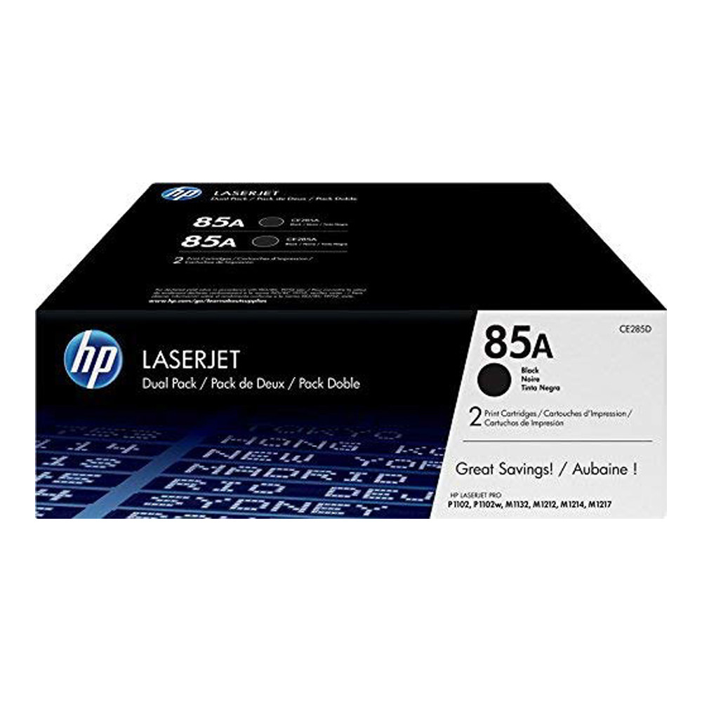 85A TONER HP CE285AD PER LASERJET P1102 DUAL PACK