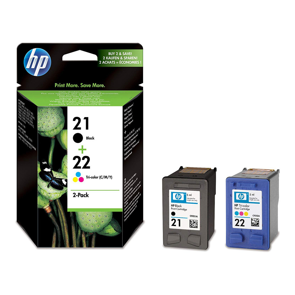 SD367AE CARTUCCIA HP DESKJET 1560/D2466 DUAL PACK