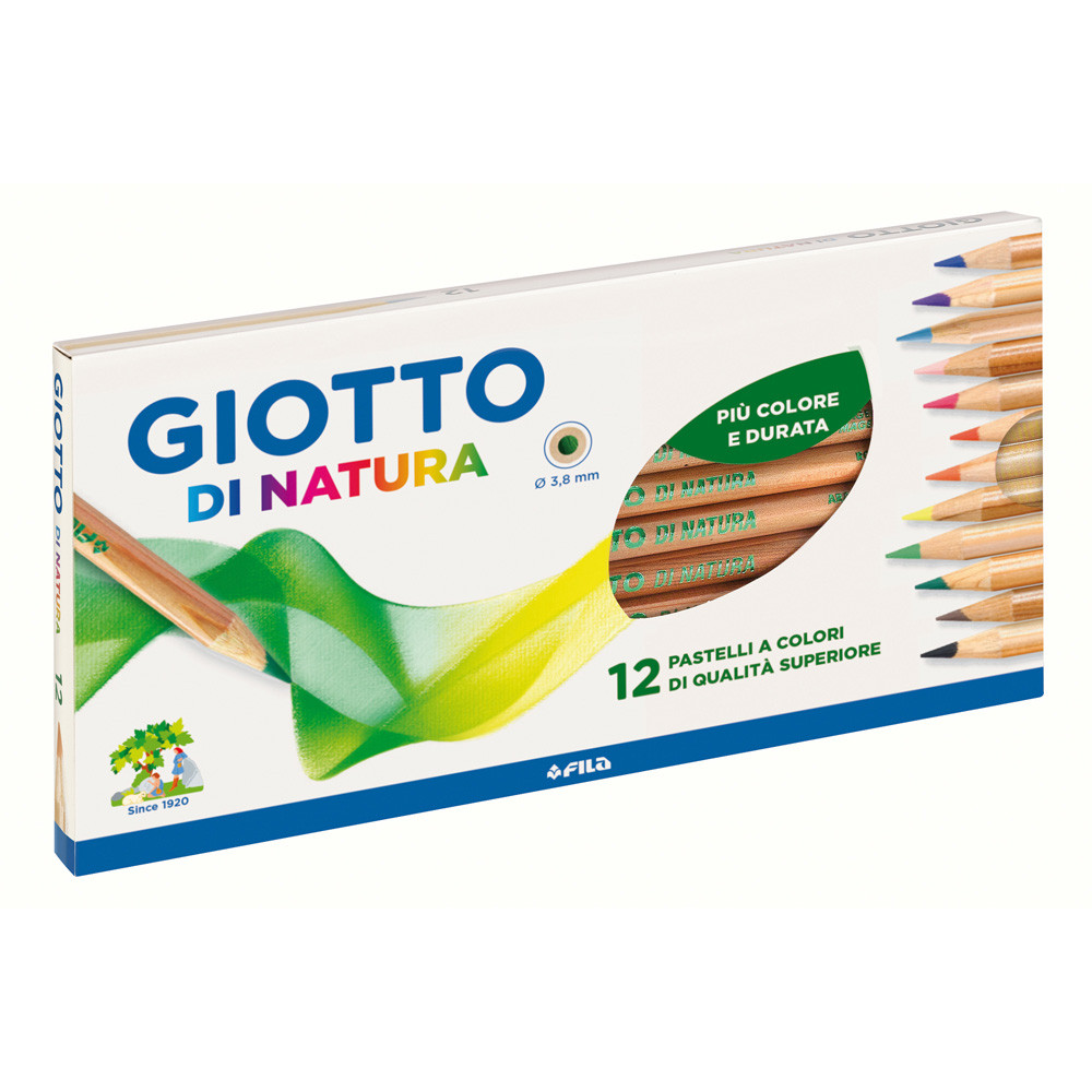 PASTELLI COLORATI GIOTTO DI NATURA (CF.12PZ)