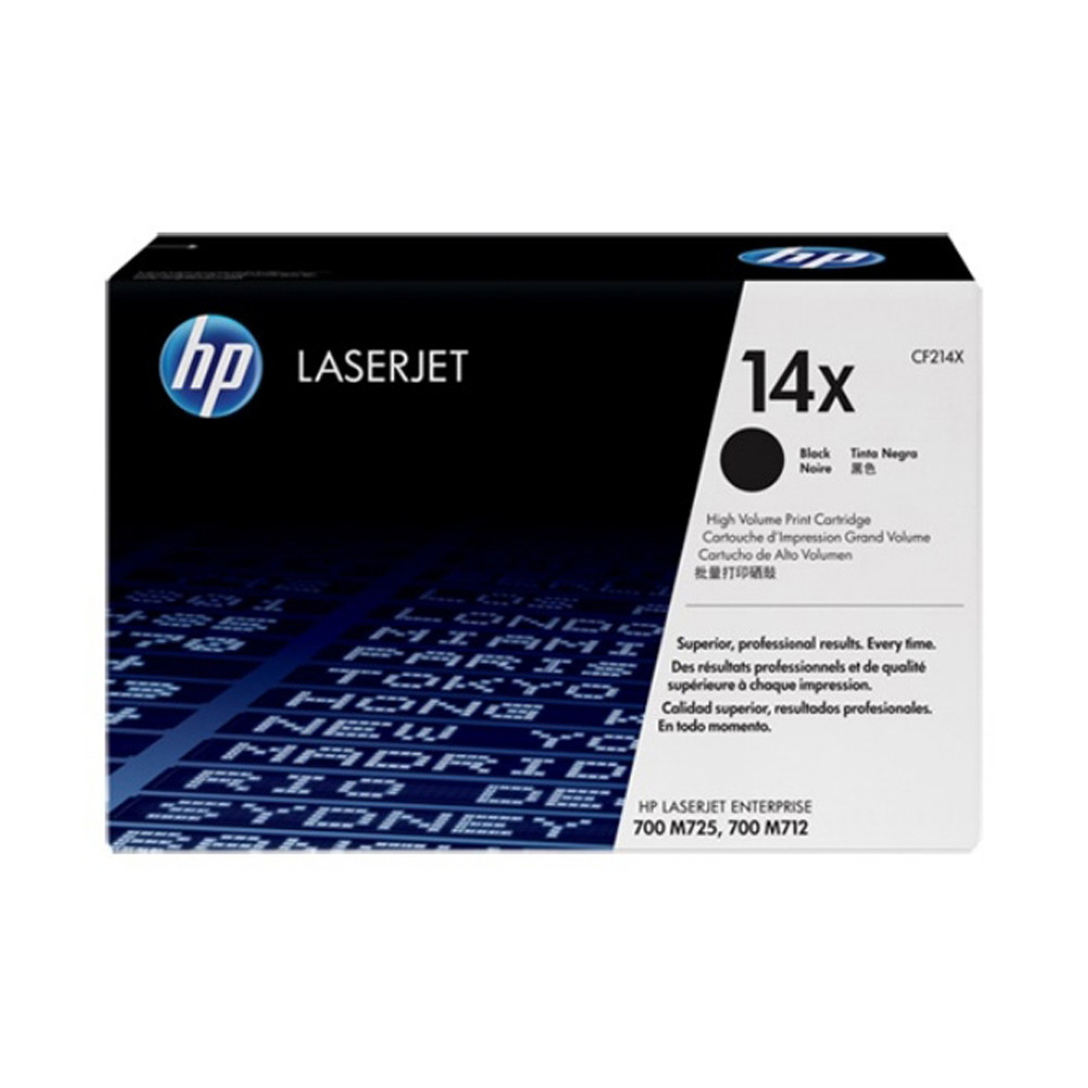 14X TONER HP CF214X PER LASERJET M725 M712