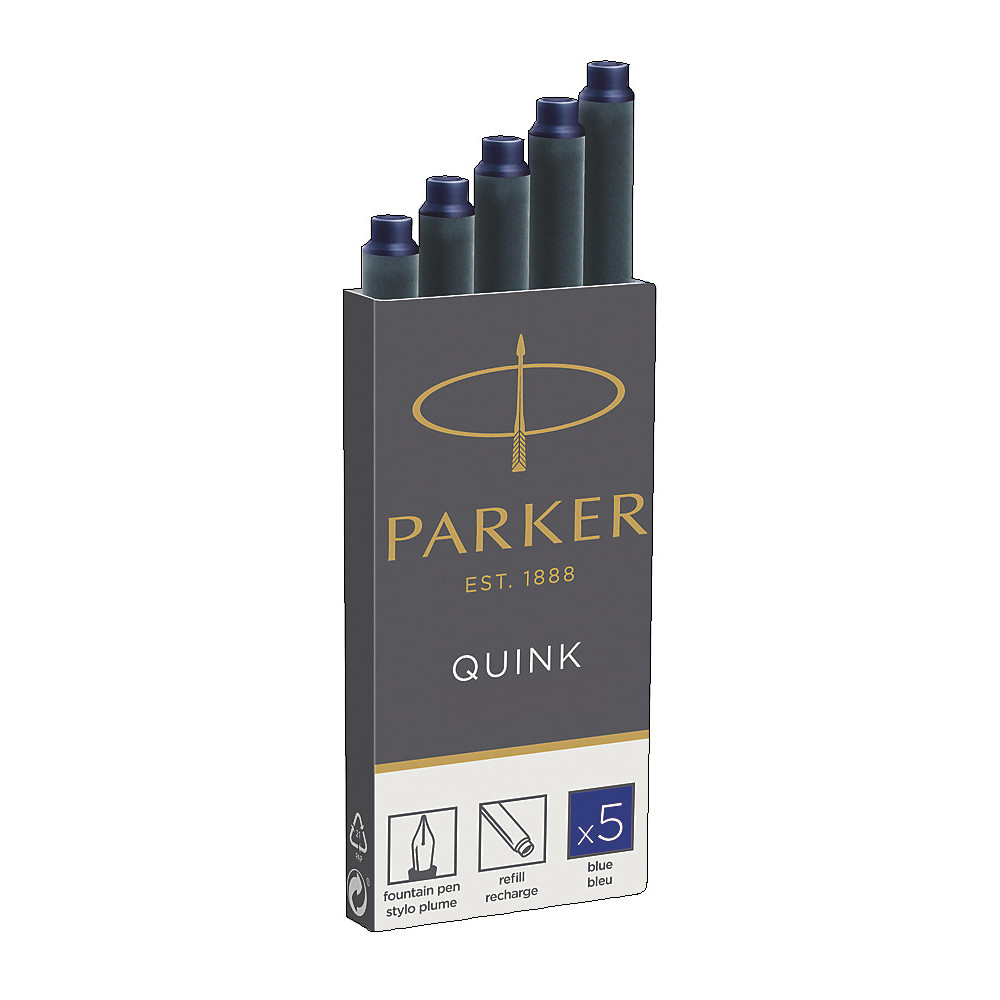 CARTUCCIA X STILOGRAFICA PARKER QUINK (CF.5PZ)