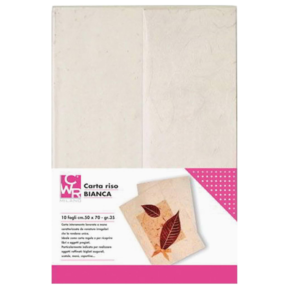 CARTA RISO GR.35 CM.50X70  BUSTA 10 FOGLI