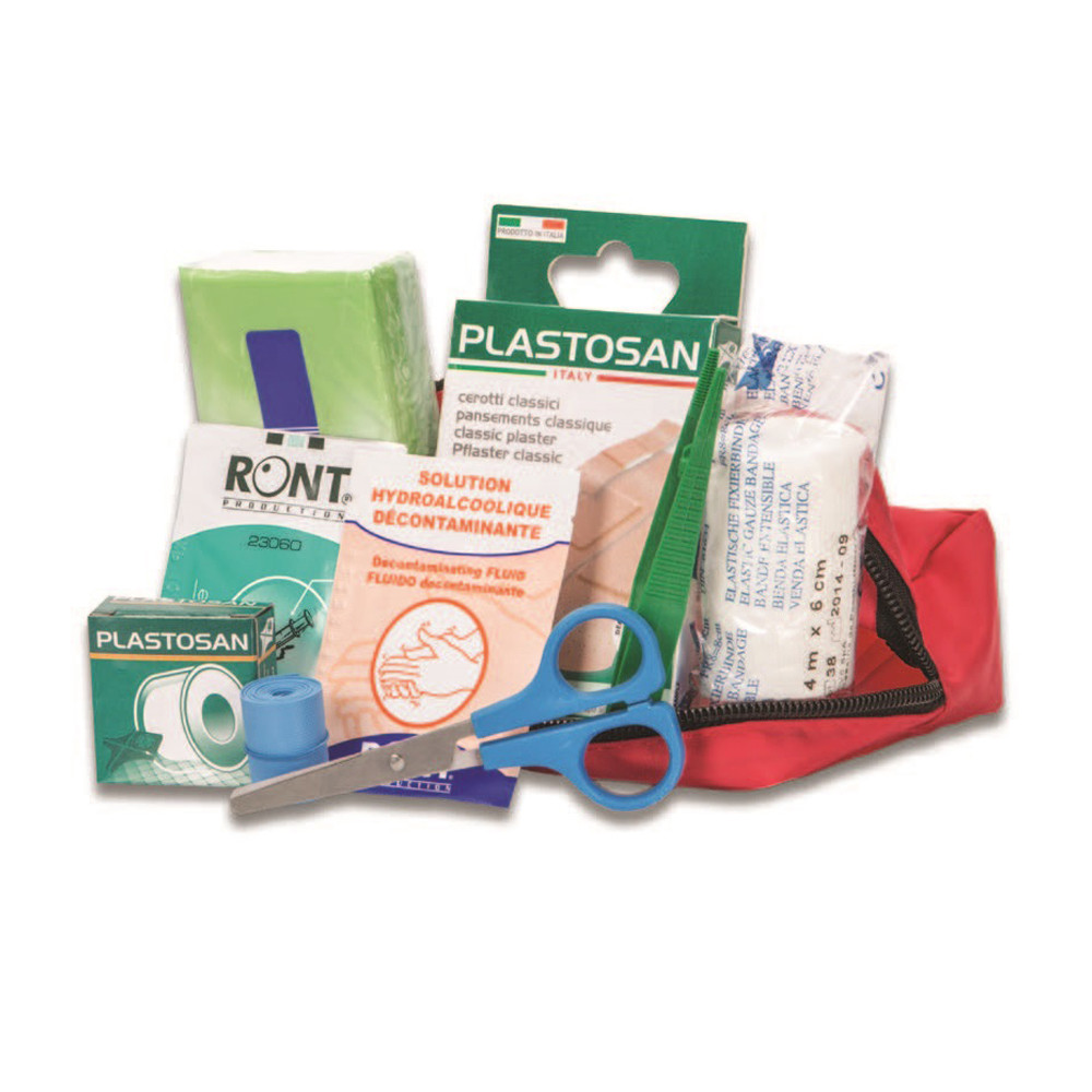 BORSA PRONTO SOCCORSO NYLON SOFT KIT AUTO