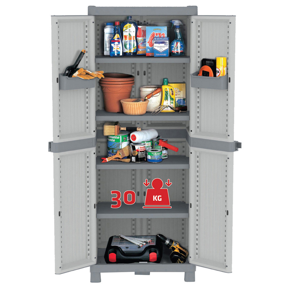 ARMADIO PORTATUTTO WAVE 2ANTE PPL L70xP43,8xH181,8CM