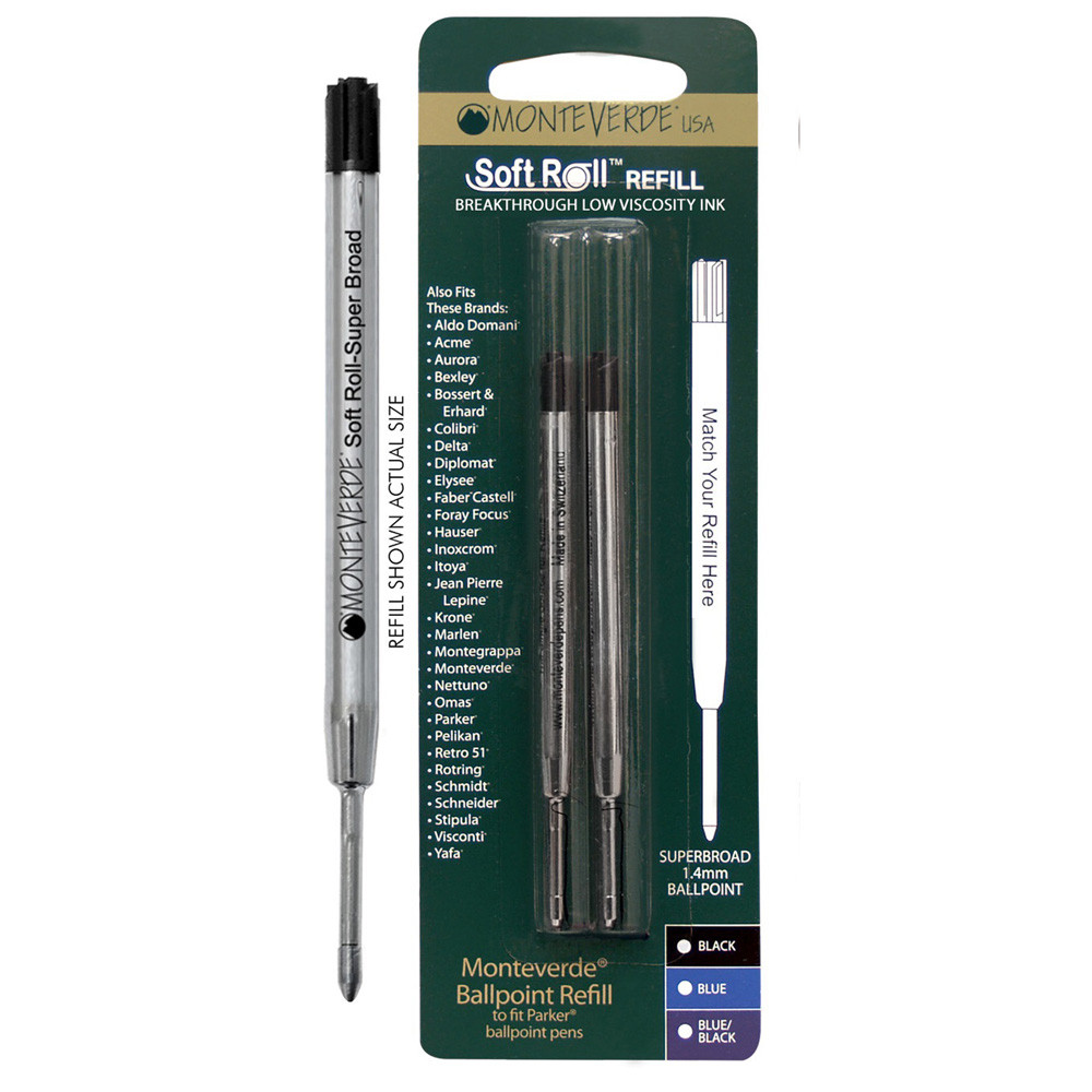REFILL MONTEVERDE SOFT ROLL SFERA P.TA LARGE (2PZ)