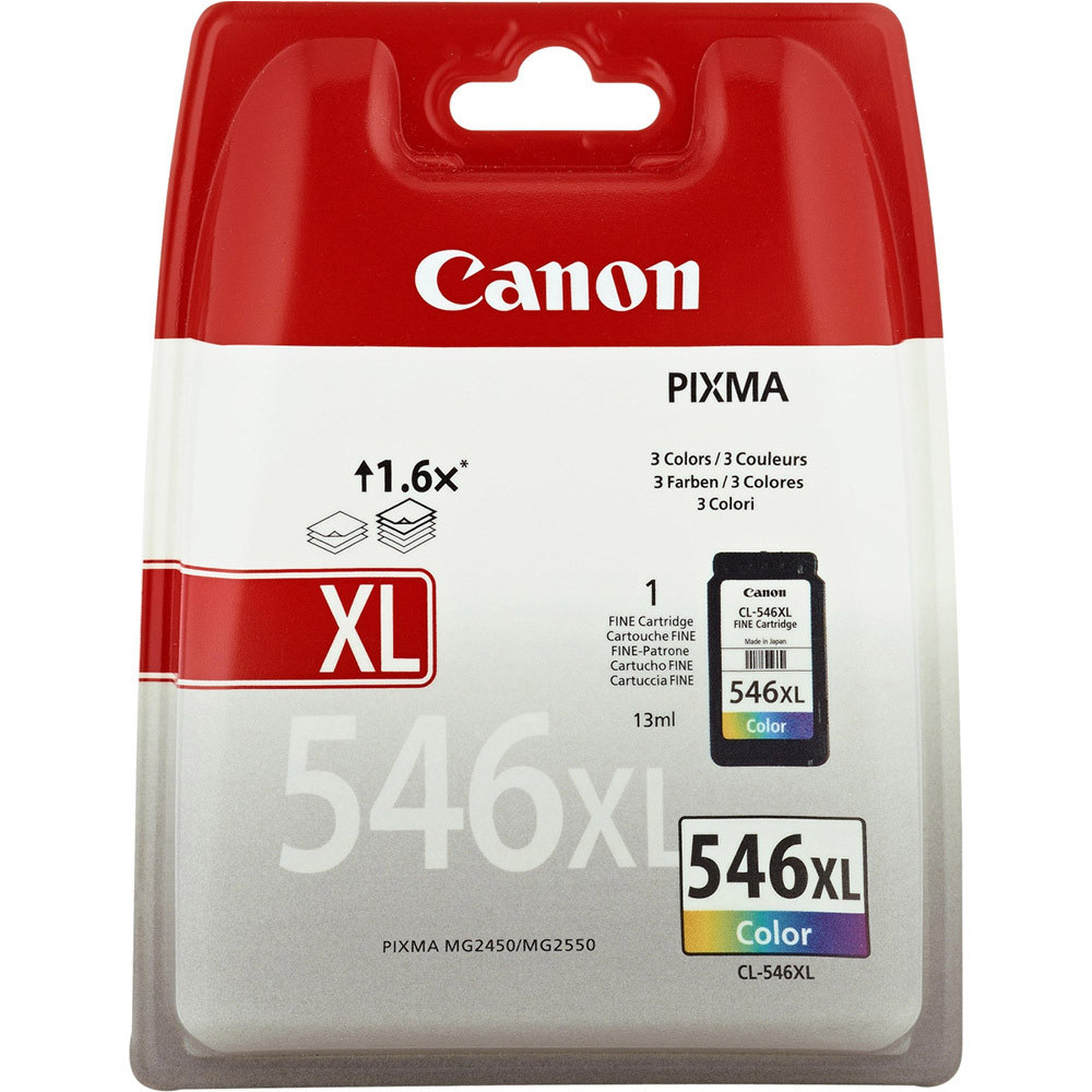 CL-546XL CARTUCCIA CANON MG2450 MG2550 8288B001