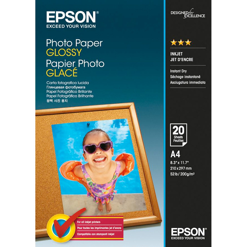 CARTA FOTOGRAFICA EPSON GOOD 200GR C13S042538 (CF.20FF)