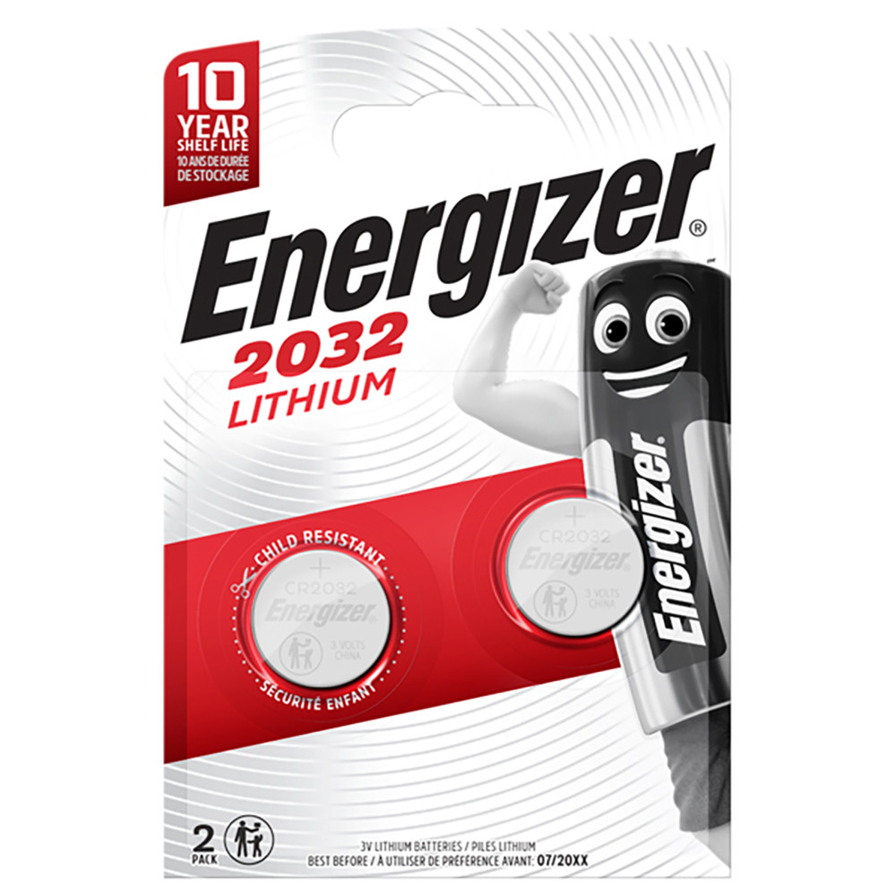 BATTERIA ENERGIZER CR2032 3V LITIO (CF.2PZ)