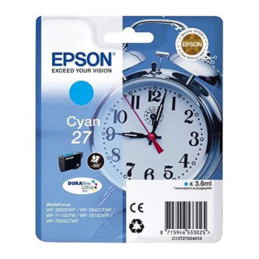 C13T27024010 CARTUCCIA EPSON WF-7110/7610DTW 3,6ML