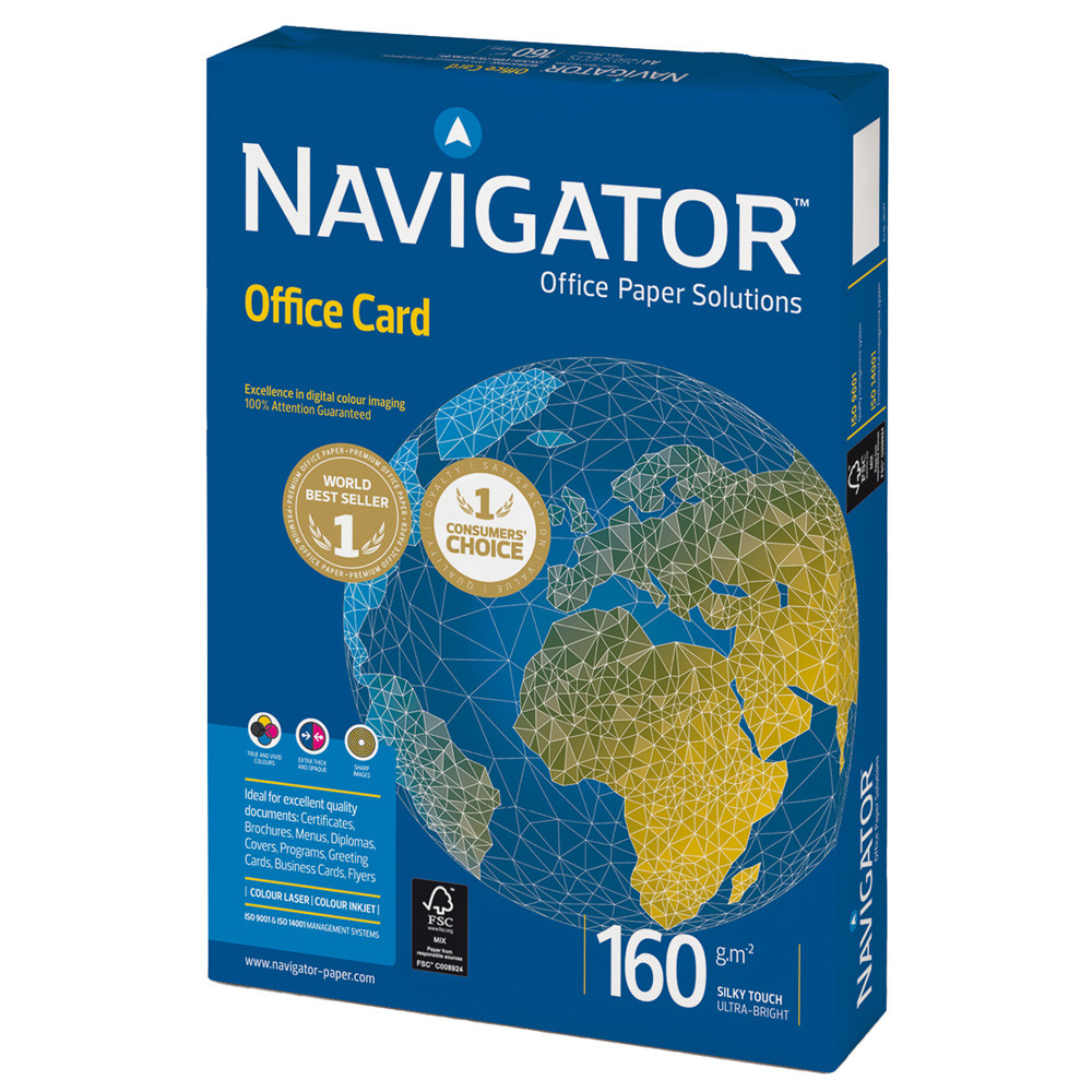 CARTA A4 NAVIGATOR 160GR (CF.250FF)