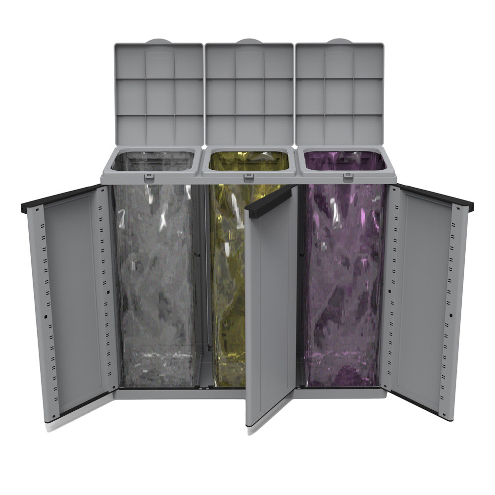 ARMADIETTO PORTARIFIUTI TERRY 3 ANTE PPL ECOLINE 3