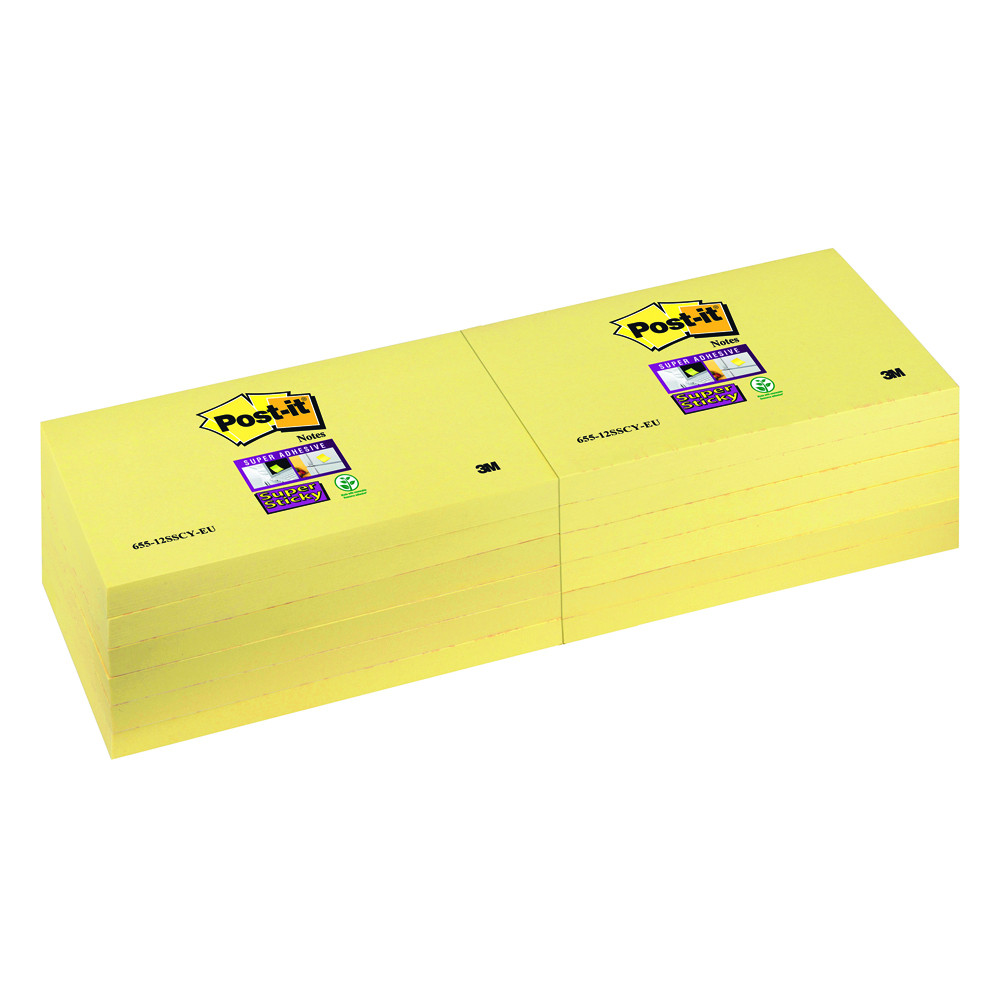 POST-IT 3M S.STICKY 76X127MM 90FF GIALLO CANARY