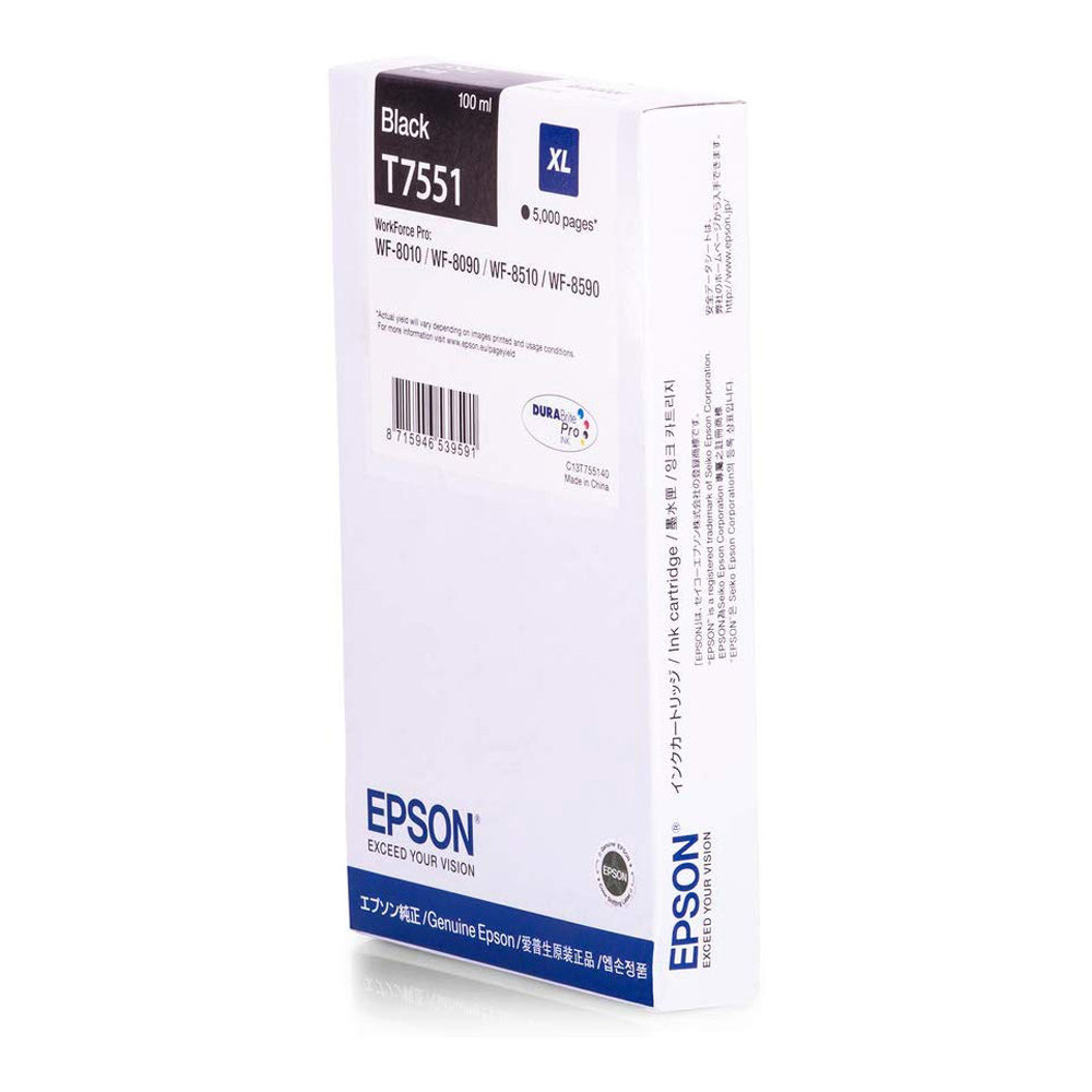 C13T75514N CARTUCCIA NEROEPSON WF-8510DWF 8590