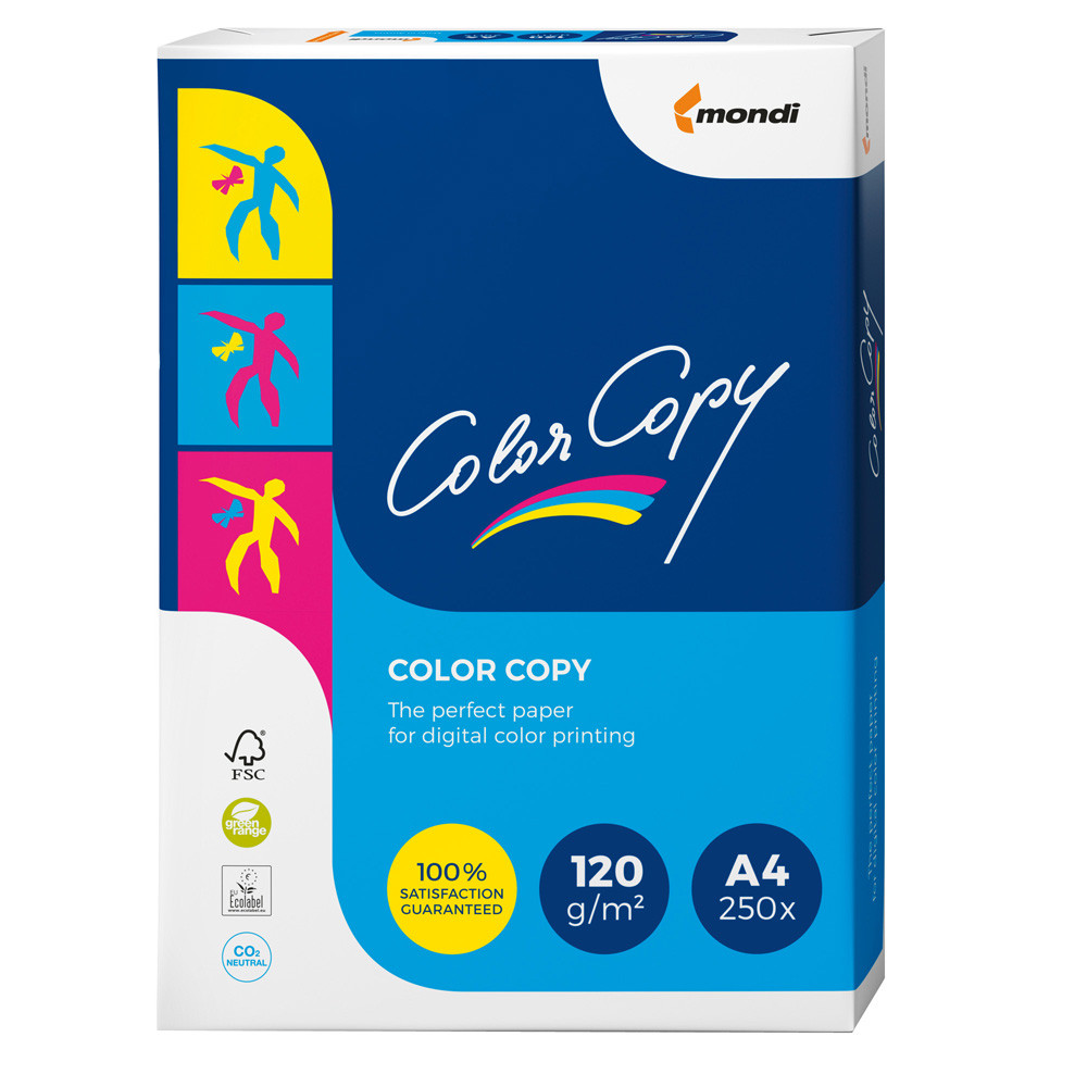 CARTA A4 MONDI COLOR COPY 120GR BIANCA (CF.250FF)