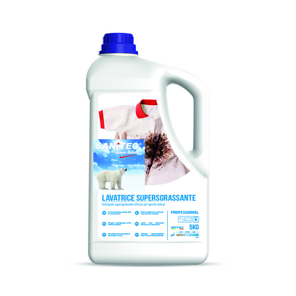 DETERGENTE X LAVATRICE SUPERSGRASSANTE 5KG