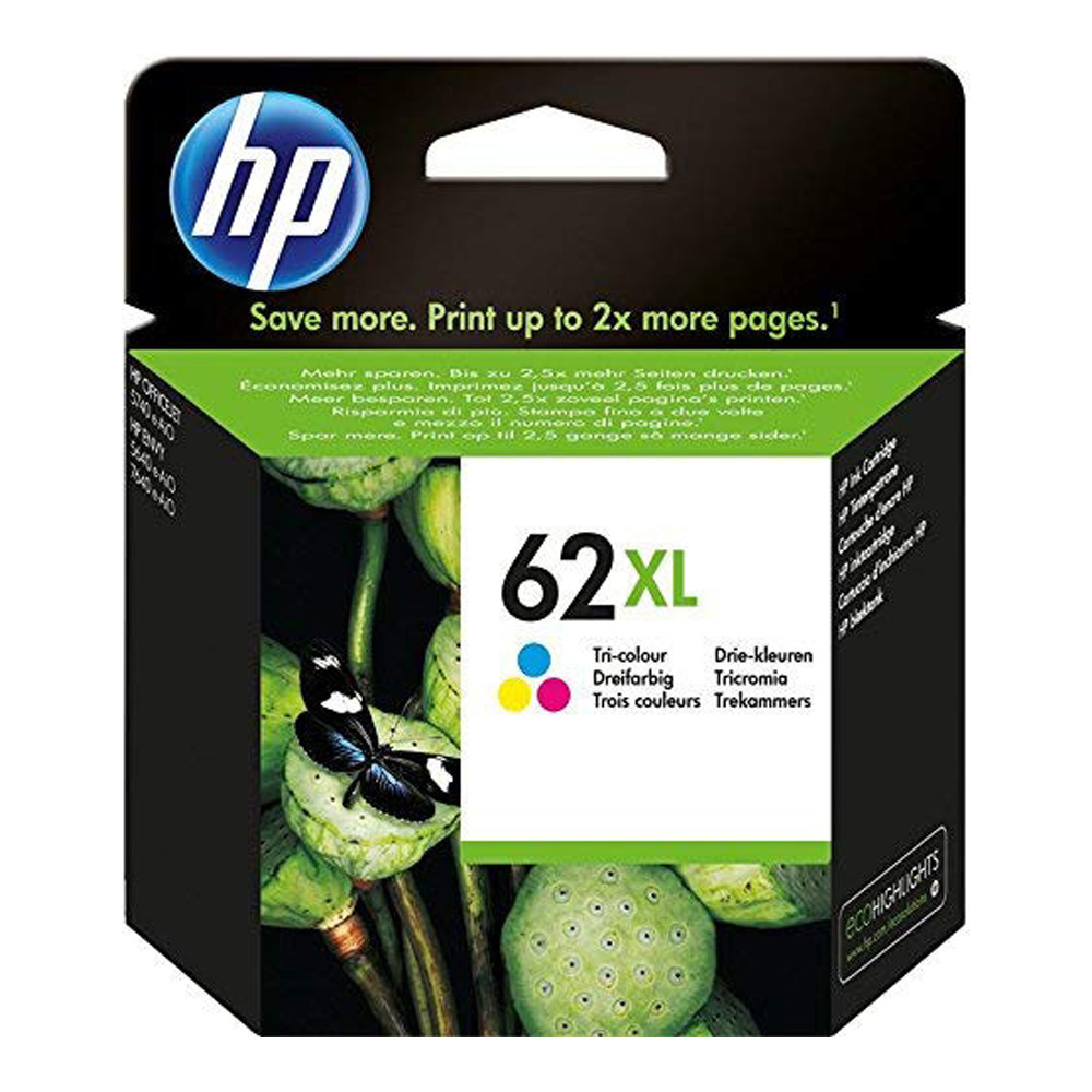 62XL CARTUCCIA HP TRICOLOR C2P07AE