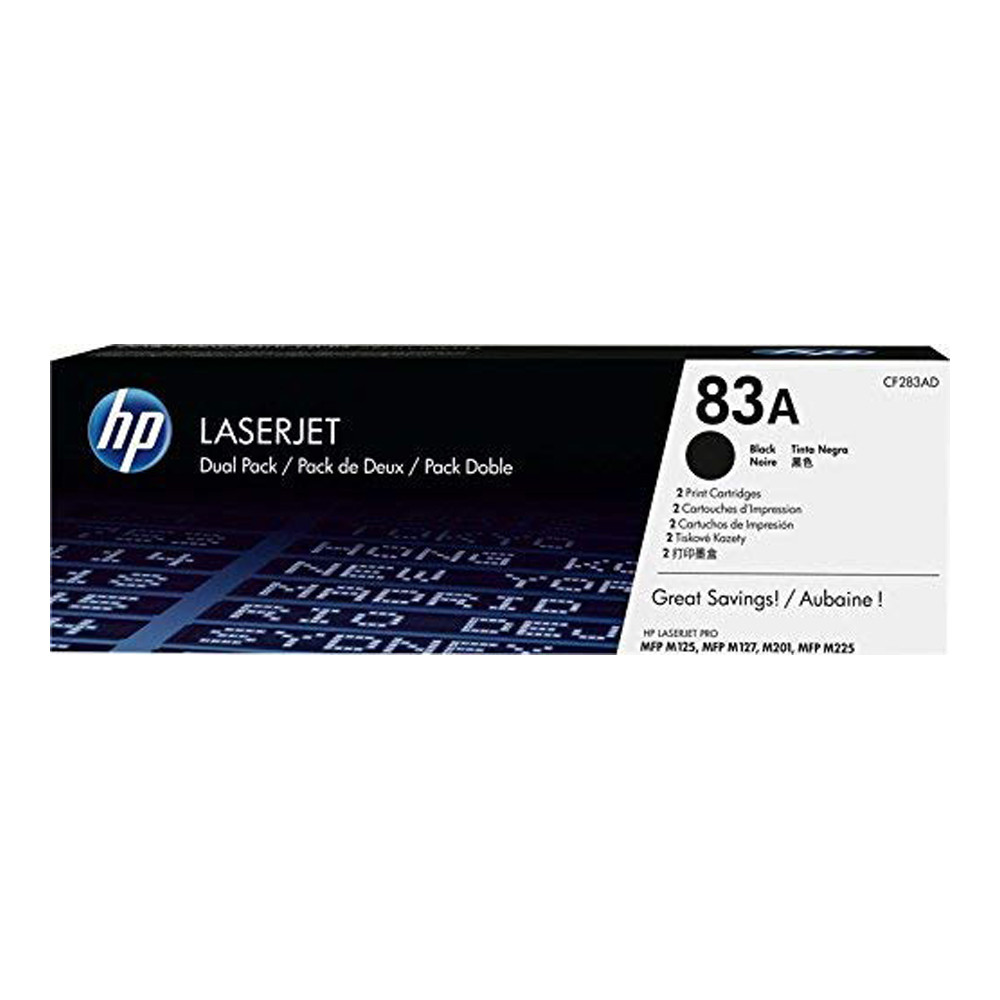 83A TONER HP CF283AD PER LASERJET PRO M120/M200 SERIE DUAL P