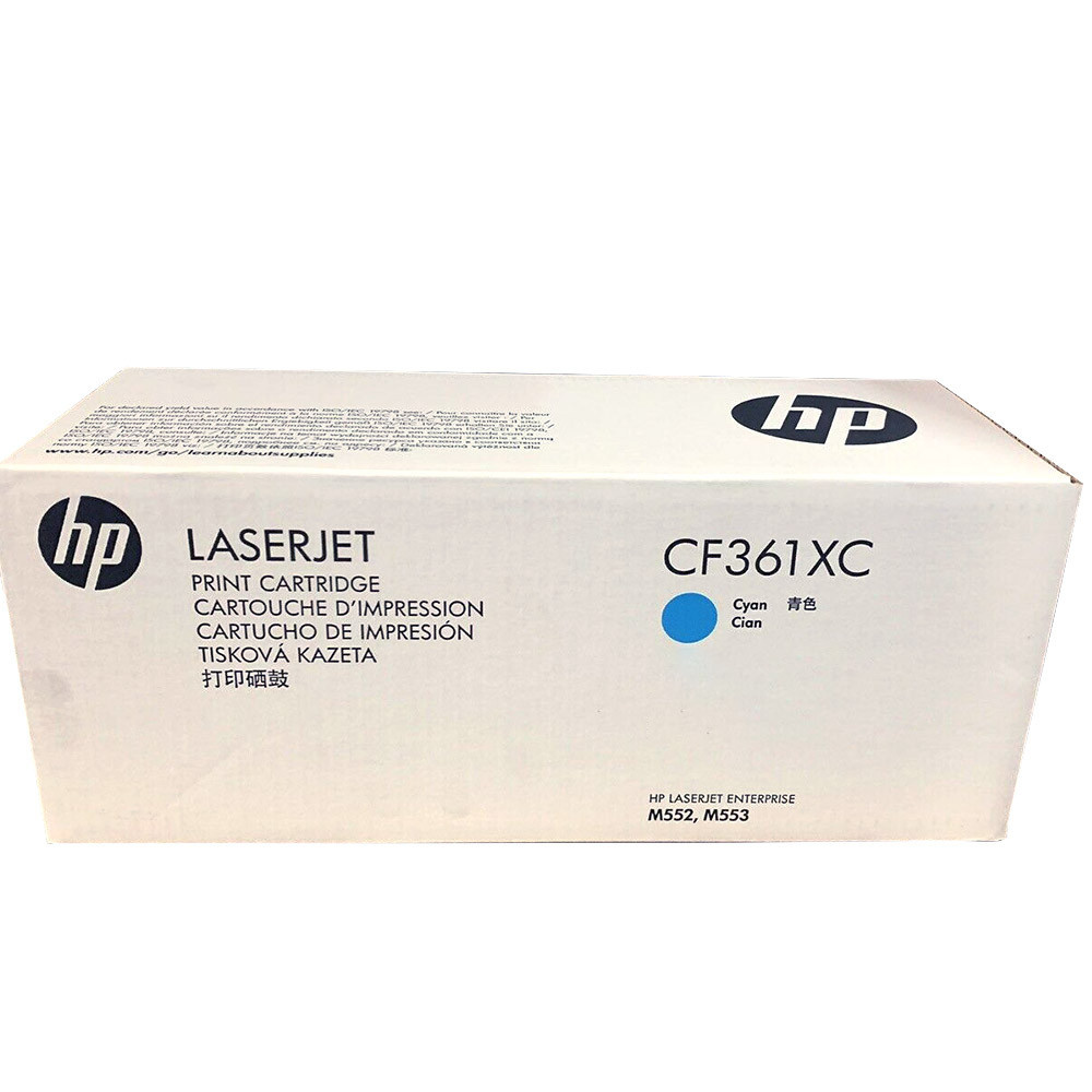 CF361XC TONER HP LASERJET ENTERPRISE M553DN CIANO