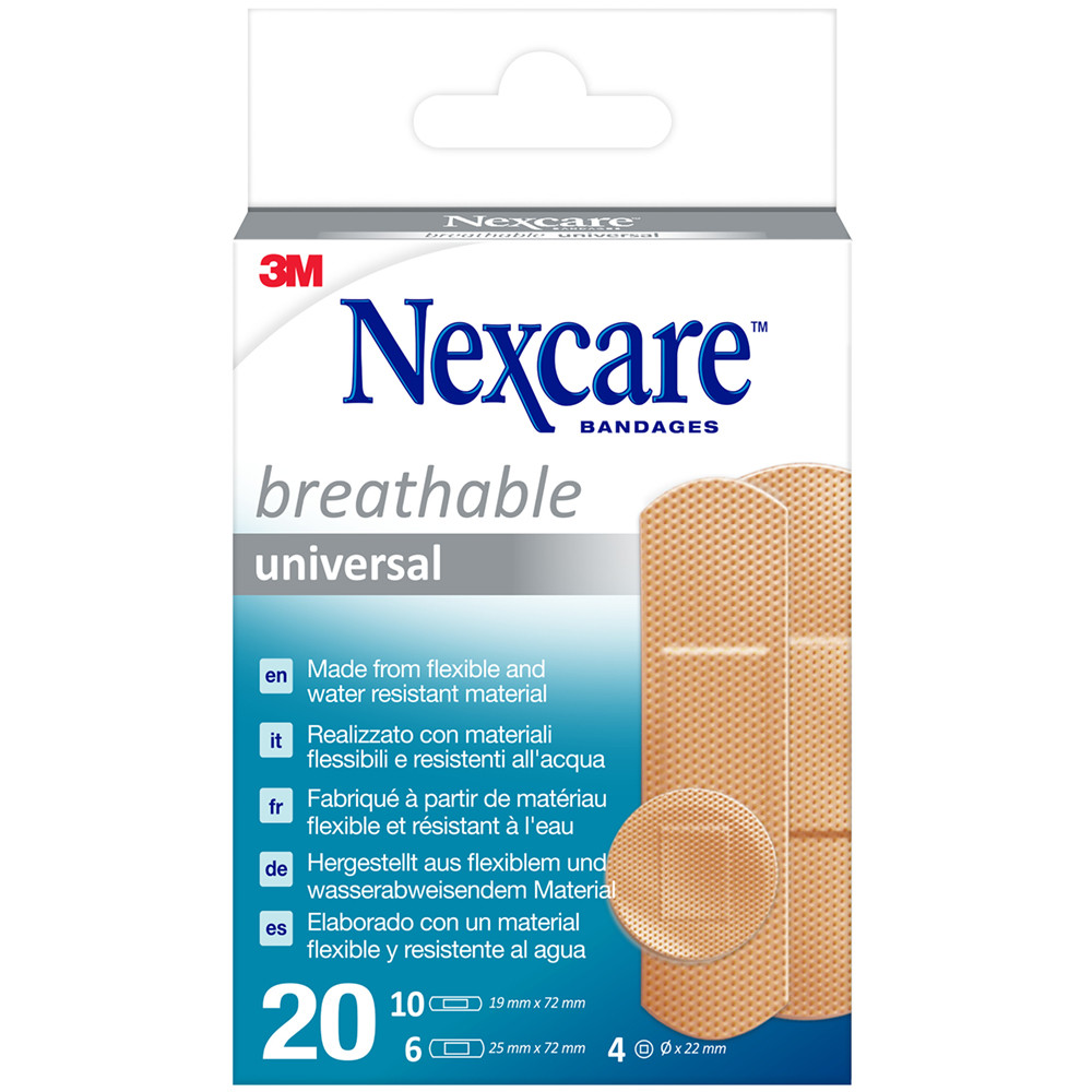 CEROTTI NEXCARE UNIVERSAL BREATHABLE (CF.20 PZ)ASS