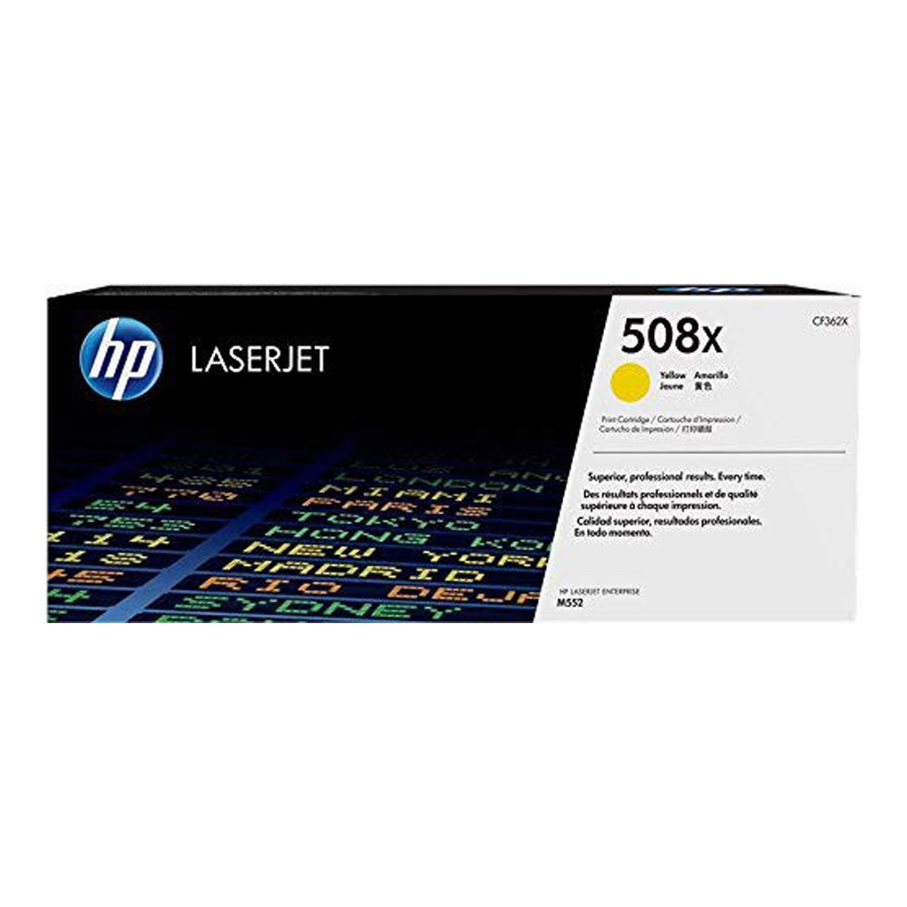 508X TONER HP CF362X PER LASERJET ENTERPRISE M553DN