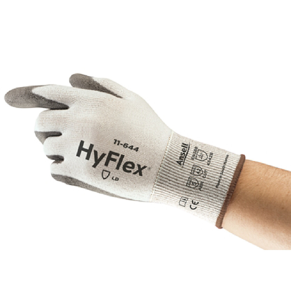 GUANTI ANSELL HYFLEX 11-644 HPPE/PU 4342B TAGLIO B