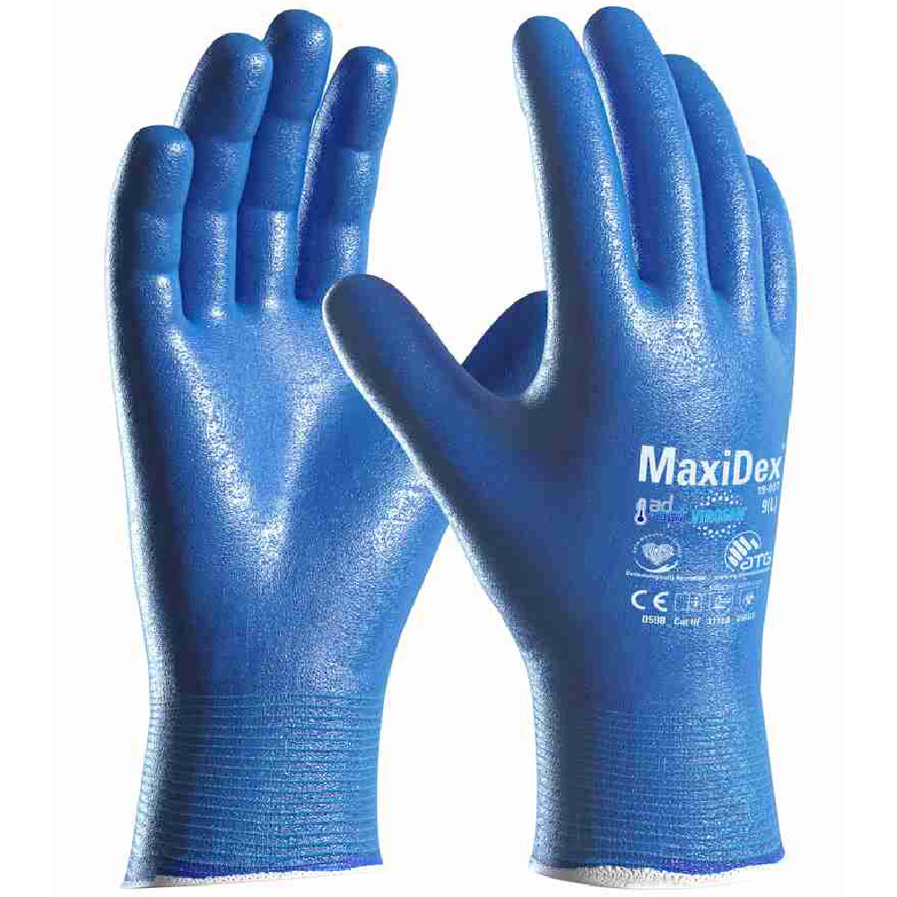 GUANTO ATG MAXIDEX 19-007 RIVESTITO NBR