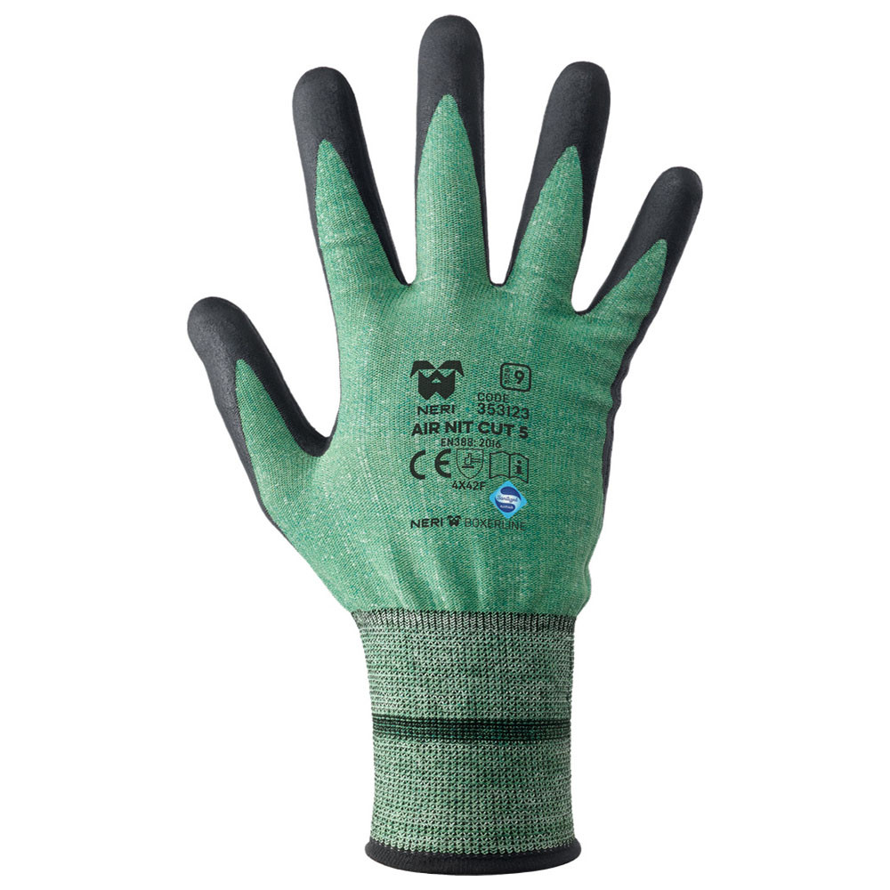 GUANTI AIR NIT CUT5 NYLON-NITRILE