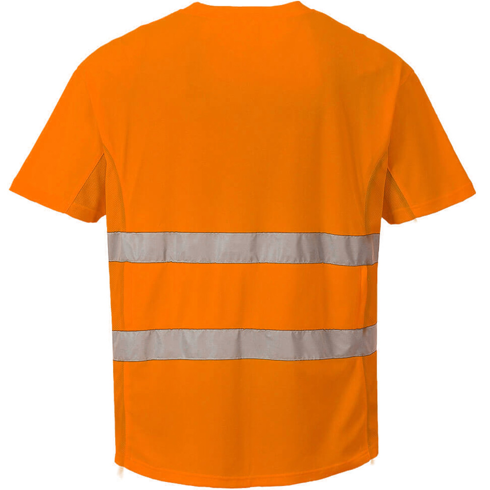 T-SHIRT PORTWEST MESH COMFORT HI-VIS