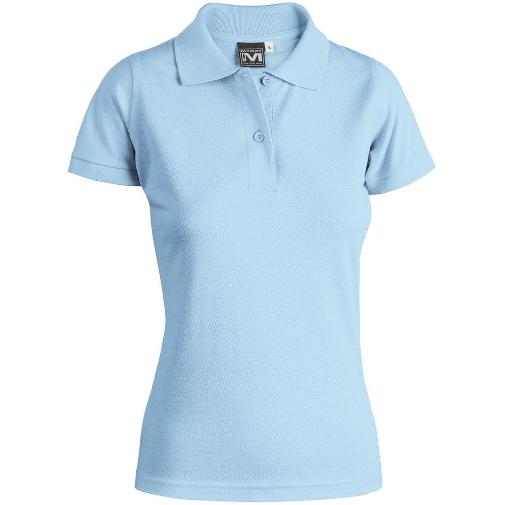 POLO ANGY DONNA COLORE BIANCO