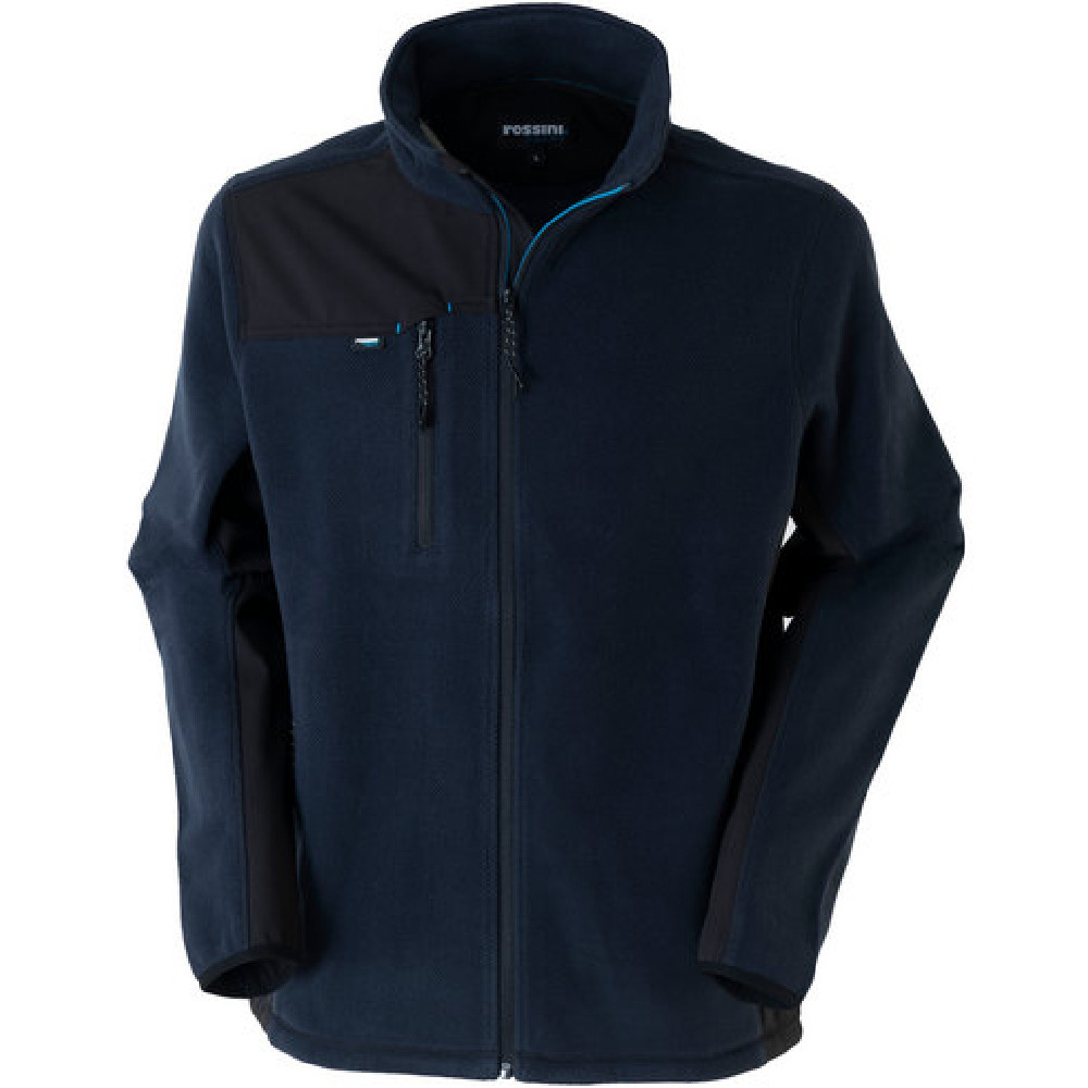 FELPA ROSSINI RAINOLD ZIP INTERA 310GR