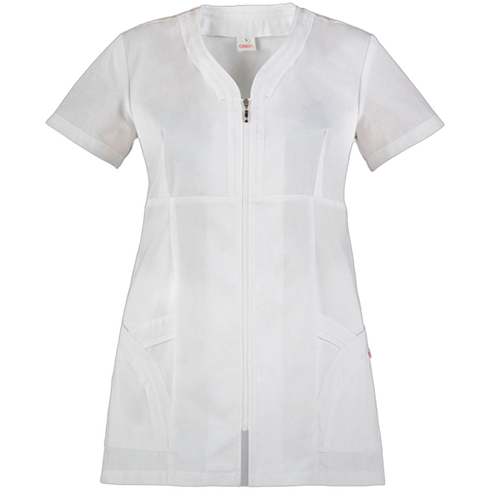 CASACCA DA DONNA GIBLOR'S ALTEA 100%COTONE BIANCO