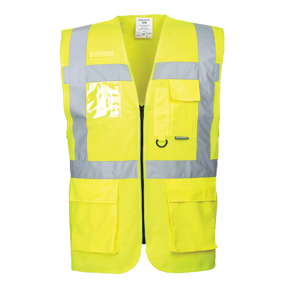 GILET PORTWEST EXECUTIVE ALTA VISIBILITÀ