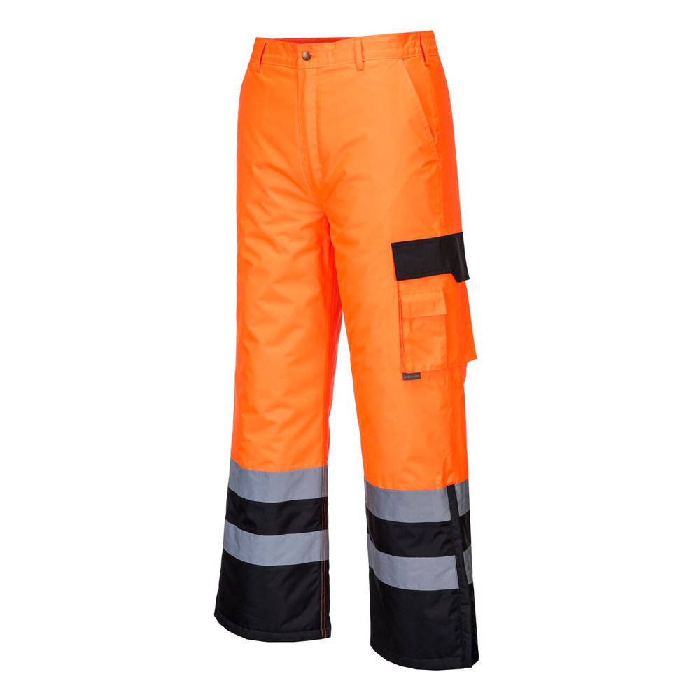 PANTALONI FODERATI BICOLORE ALTA VISIB.