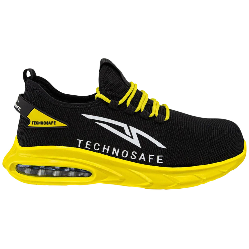 SCARPA TECHNOSAFE NEON BLACK YELLOW S1PL FO SR ESD